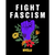 Fight Fascism Flower Poster