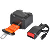 RB-S-ORANGE-60-ELE RETRACTABLE SEAT BELT (N/O)