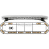 27-00006-E LIGHTBAR 52" LED 12VDC (AMBER)