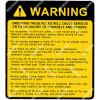 DECAL-81 DECAL (OPERATOR WARNING)