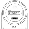 700QN00101248D HOURMETER (12-48 VOLTS)