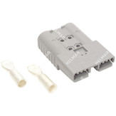 6340G1 CONNECTOR W/CONTACTS (SBX350 2/0 GRAY)