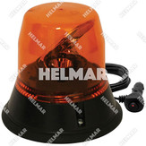 EB7813A-MG ROTATING BEACON LED 12-24VDC MAG MOUNT (AMBER)
