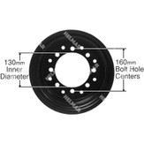 R650-1  STEEL RIM ASSEMBLY