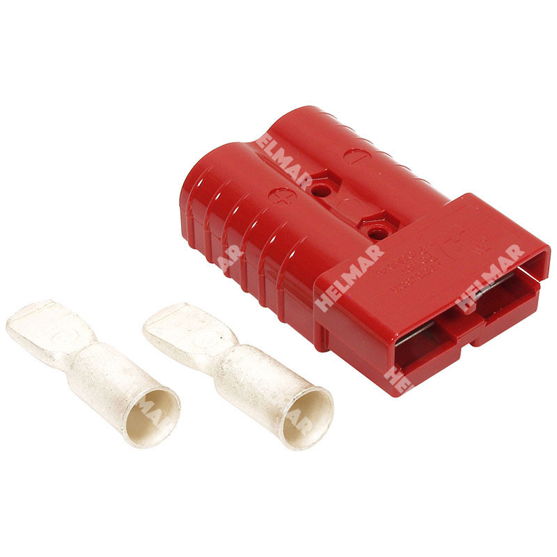 6347G3 CONNECTOR W/CONTACTS (SBX350 4/0 RED)