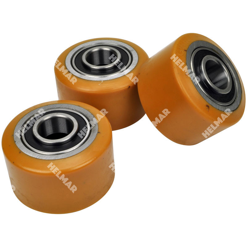 WH-746-KIT POLY WHEELS (3)/BEARINGS 95D)