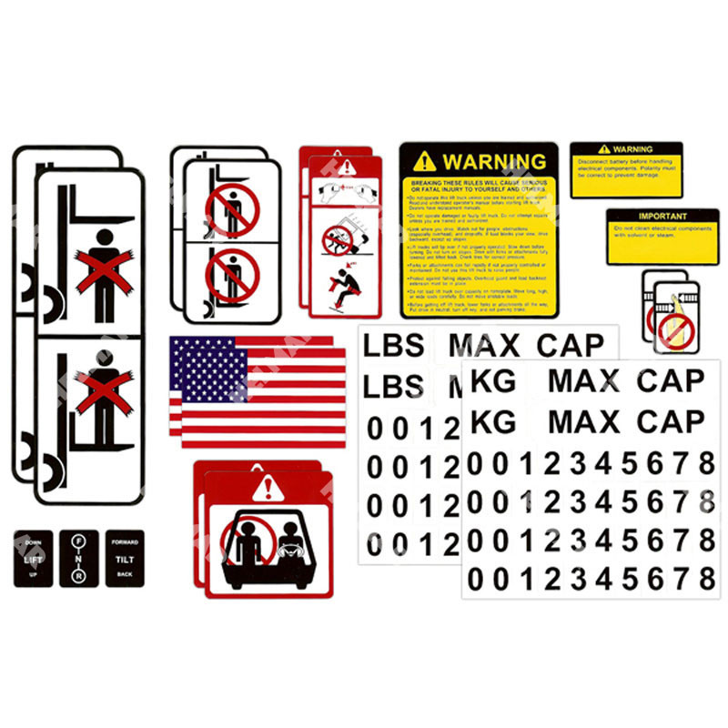 DECAL-KIT-USA UNIVERSAL DECAL KIT