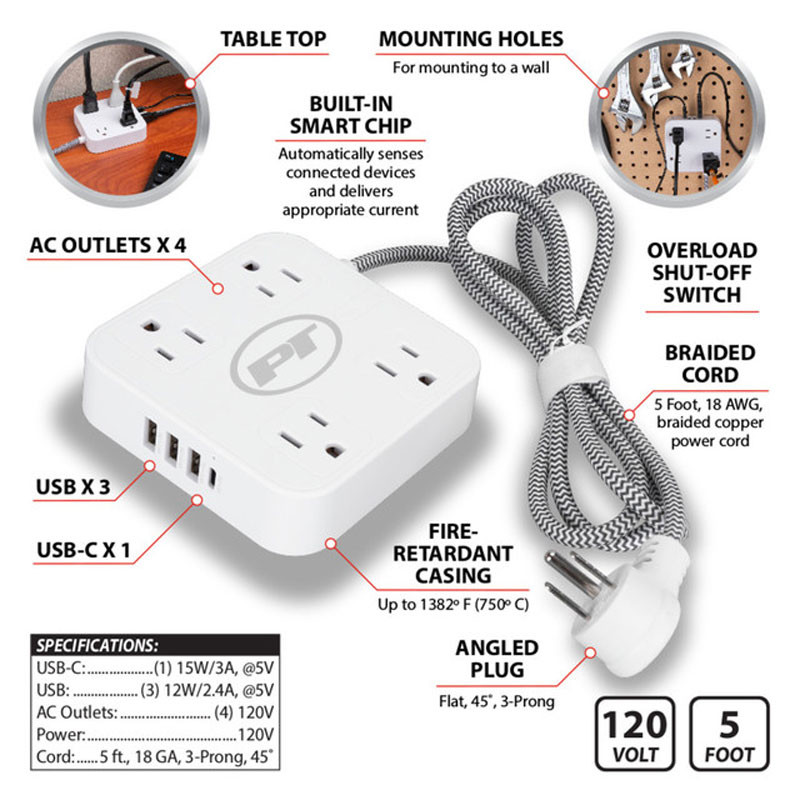 W2266 MULTI TAP OUTLET (8 IN1)