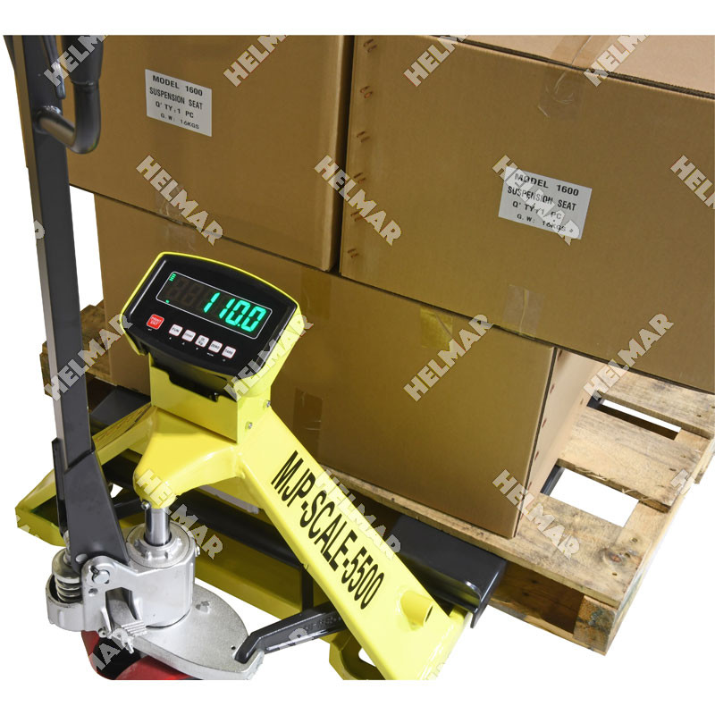 MJP-SCALE-5500 PALLET JACK WITH SCALE (27X48)