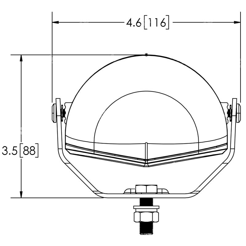 EW2031R ARC BOUNDARY LINE, RED 10-80V