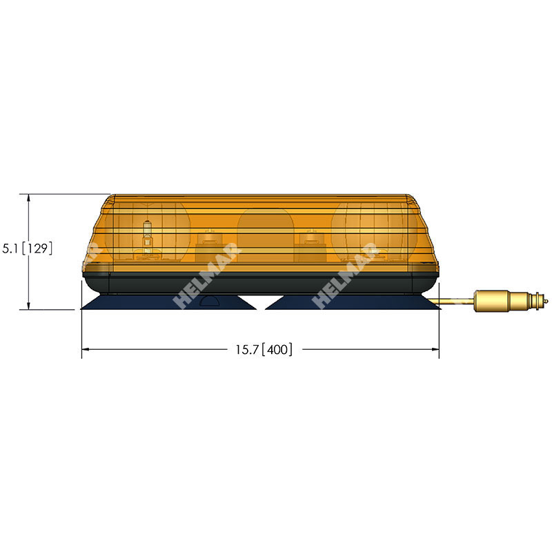 5135A-VM STROBE LAMP (AMBER)