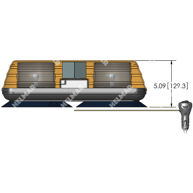 5150AAA-VM STROBE LAMP (AMBER)