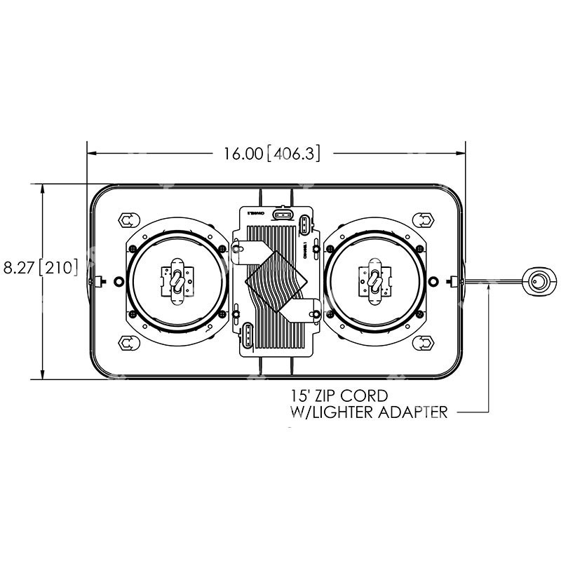 5150ACC-VM STROBE LAMP (CLEAR)