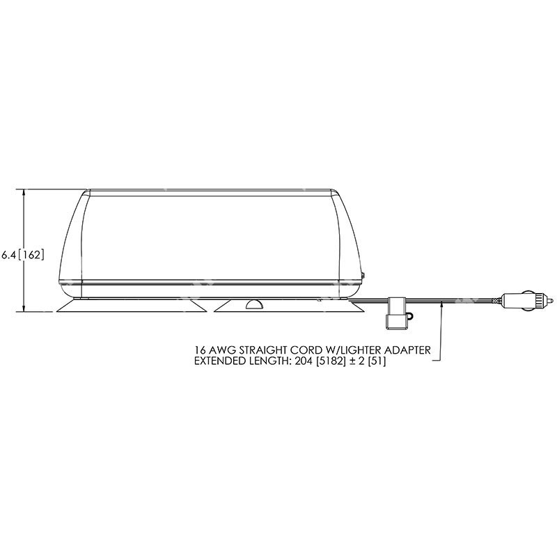 5315A-VM STROBE LAMP (AMBER)