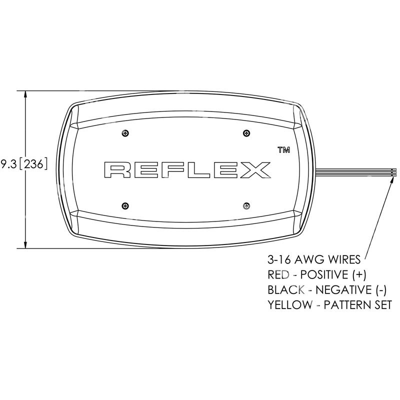 5580CA STROBE LAMP, MINIBAR (LED AMBER)