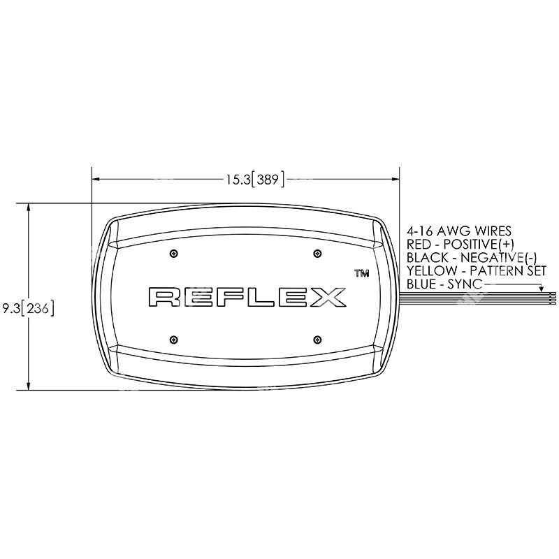 5590A STROBE LAMP (LED AMBER)