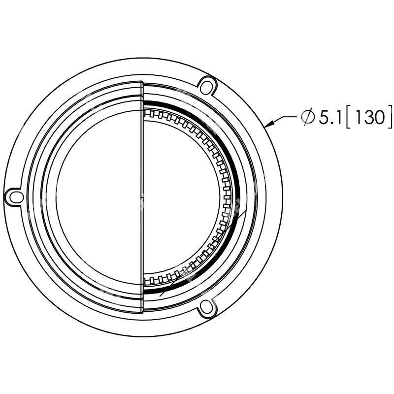 6410A-MG STROBE LAMP (AMBER)