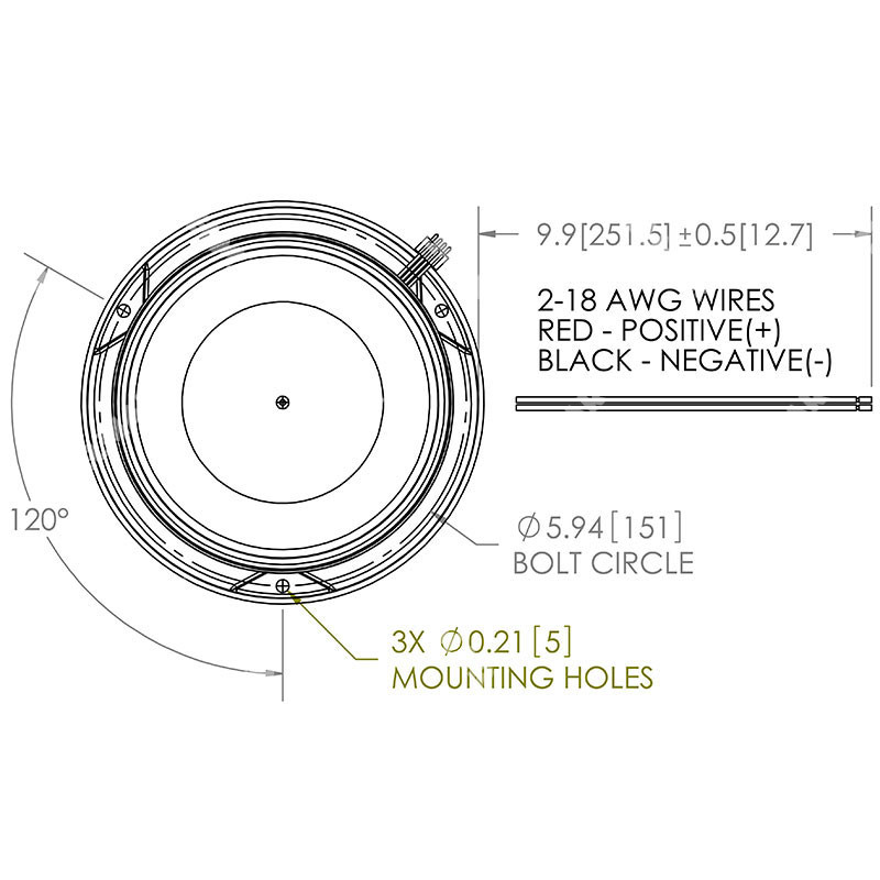 7660A STROBE LAMP (LED HYBRID AMBER)