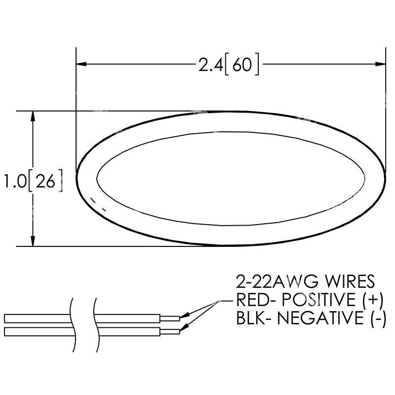 ED0002B DIRECTIONAL LED (12-24V)