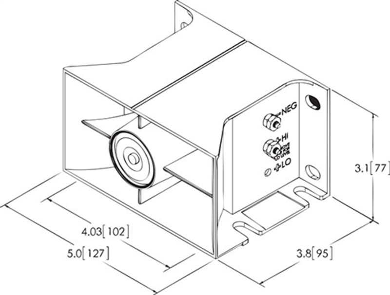 390 BACK-UP ALARM (12-24V)