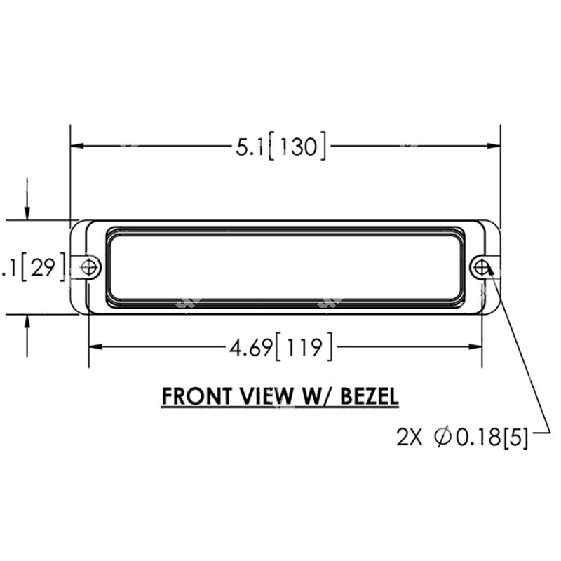 ED3712AB DIRECTIONAL LED, 12-24VDC (AMB