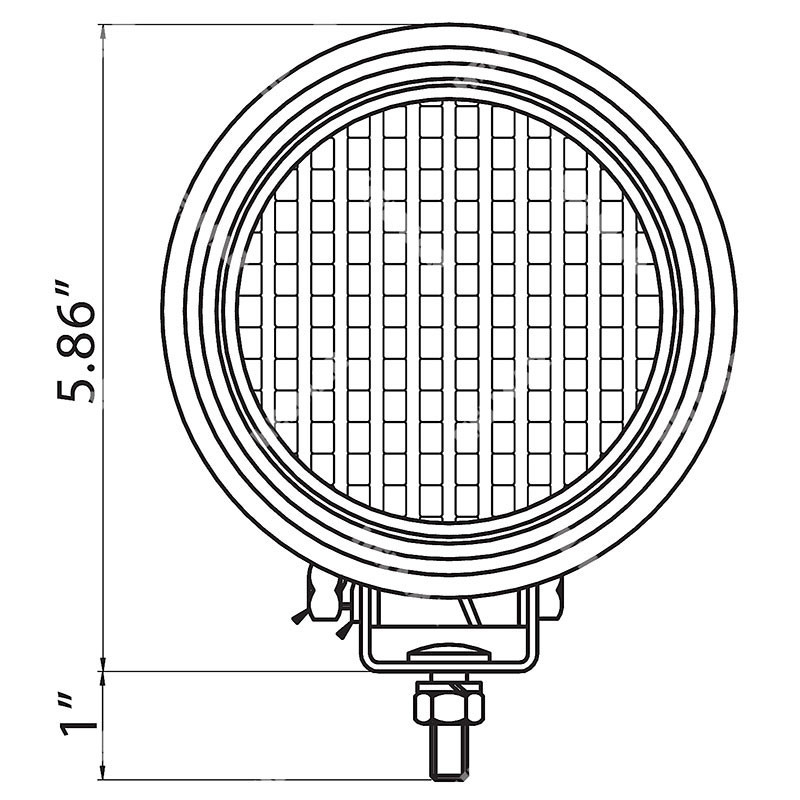 660 HEADLAMP (36 VOLT)