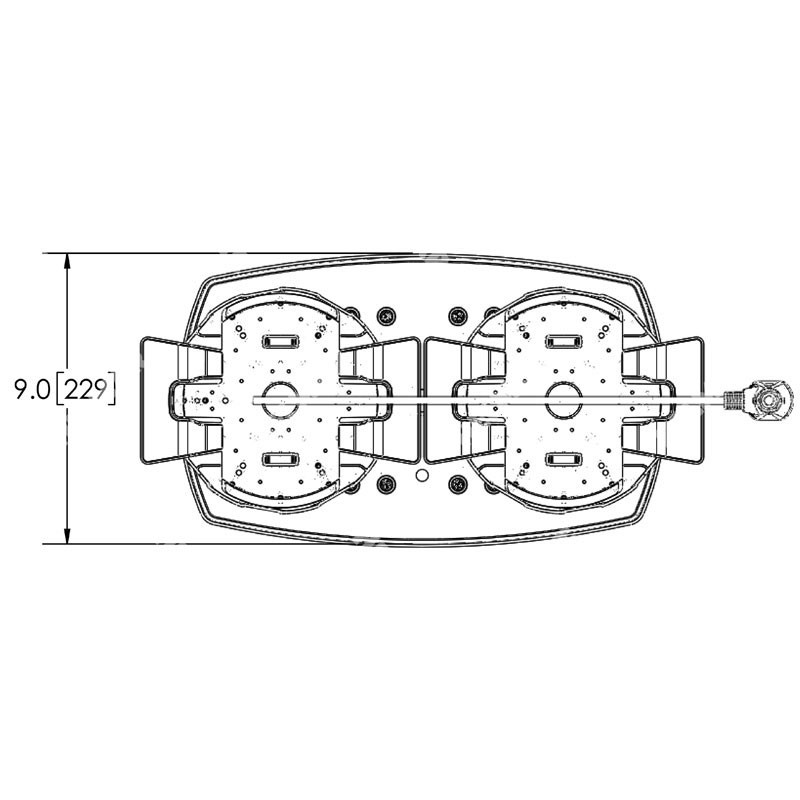 5580CA-HBT STROBE LAMP, MINIBAR (LED AMBER)