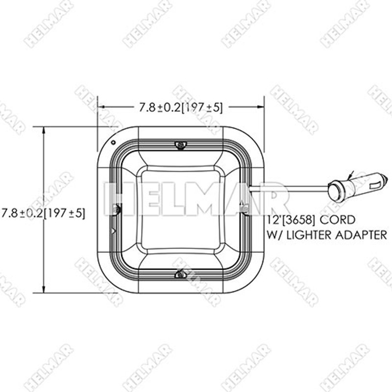 EB7185AAA-VM LED BEACON 12-24VDC