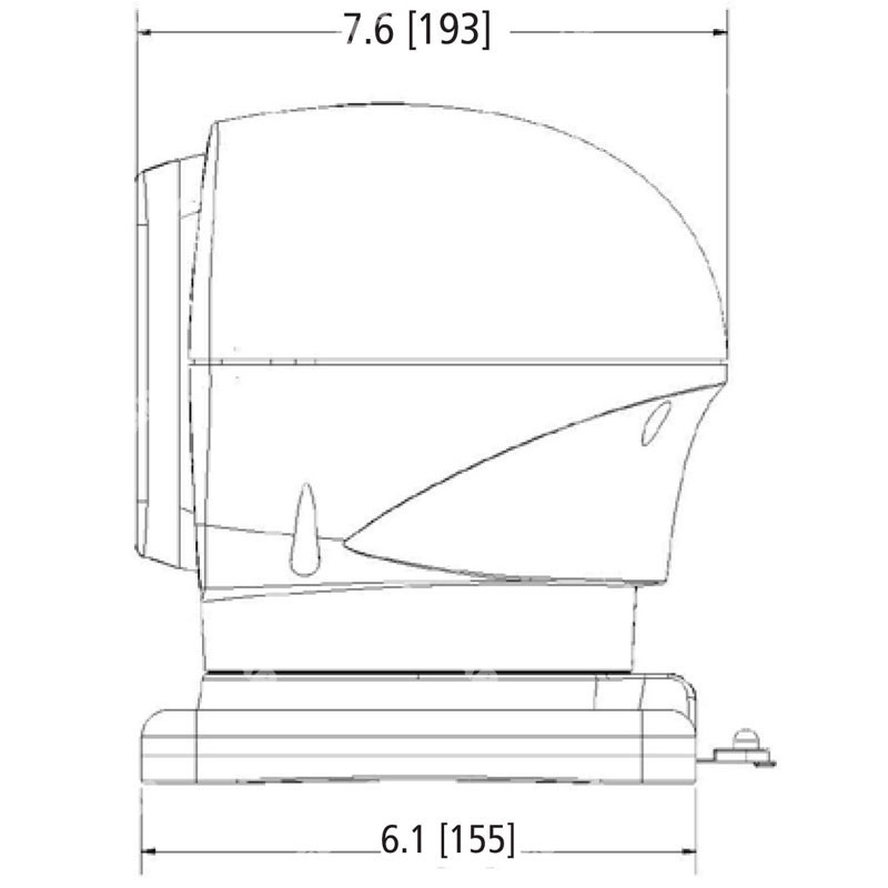 EW3011 REMOTE SPOTLIGHT LED 12-24VDC