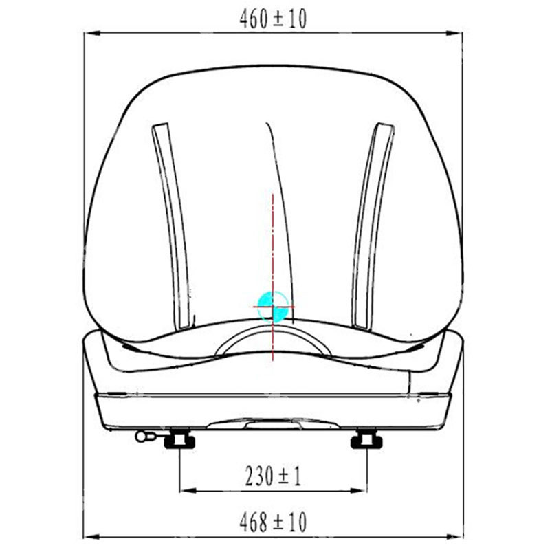 MODEL 5700 SEAT (STANDARD)