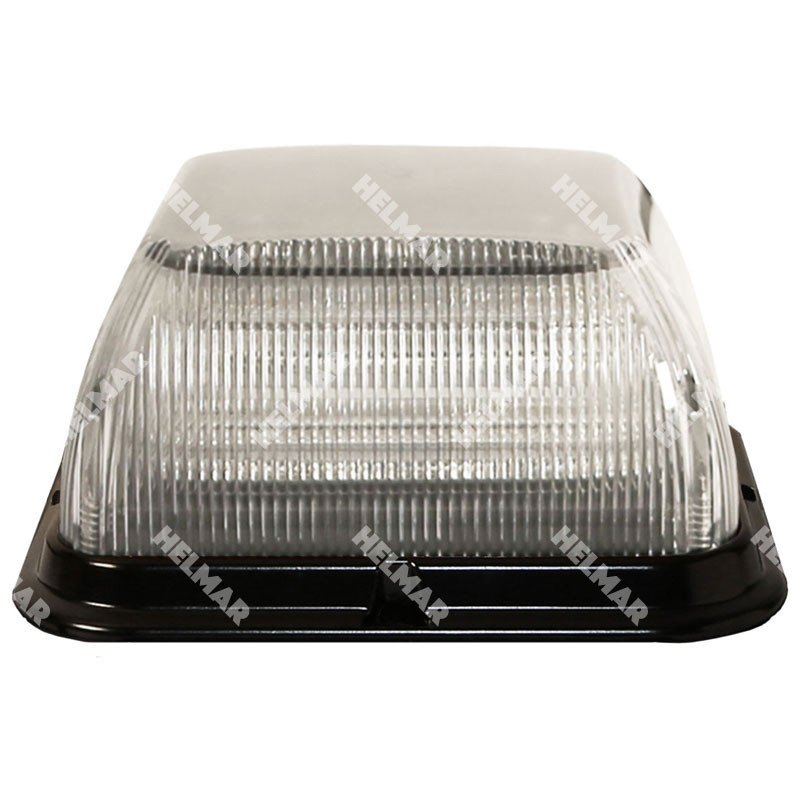 EB7185CAB BEACON LED 12-24VDC CLR LENS (AMBER/BLUE)