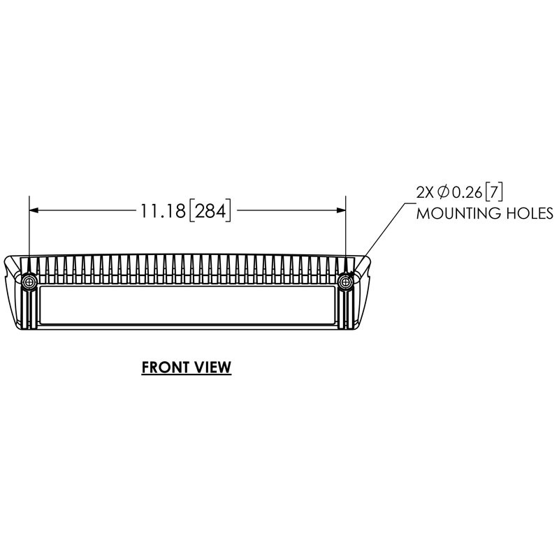 EW2601-W WORKLAMP LED 12-24VDC