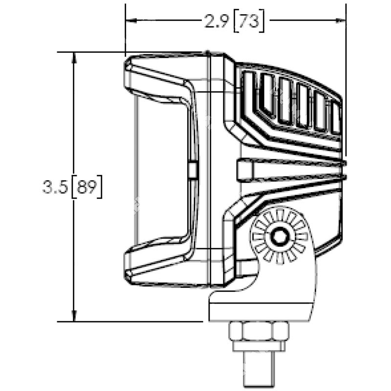 EW2603 WORKLAMP FLOOD 12-24V