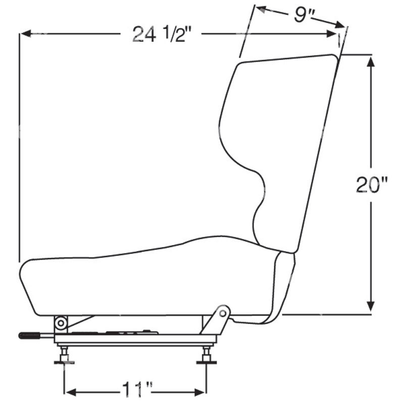 MODEL 2500 SAFETY SEAT