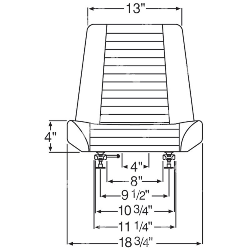 MODEL 900 PAN SEAT