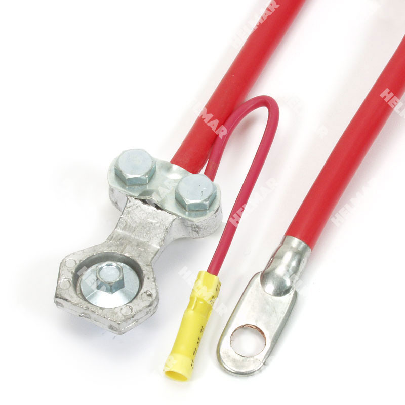 04257 BATTERY CABLES (RED 25")