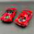 Rear view of Red Super Pack, which consists of two Maisto Special Edition in 1:18 scale: a Ferrari SF90 Stradale and a Ferrari 296 GTB Red.