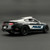 Rear view of Maisto Special Edition of  2015 Mustang GT Police in 1:18 scale
