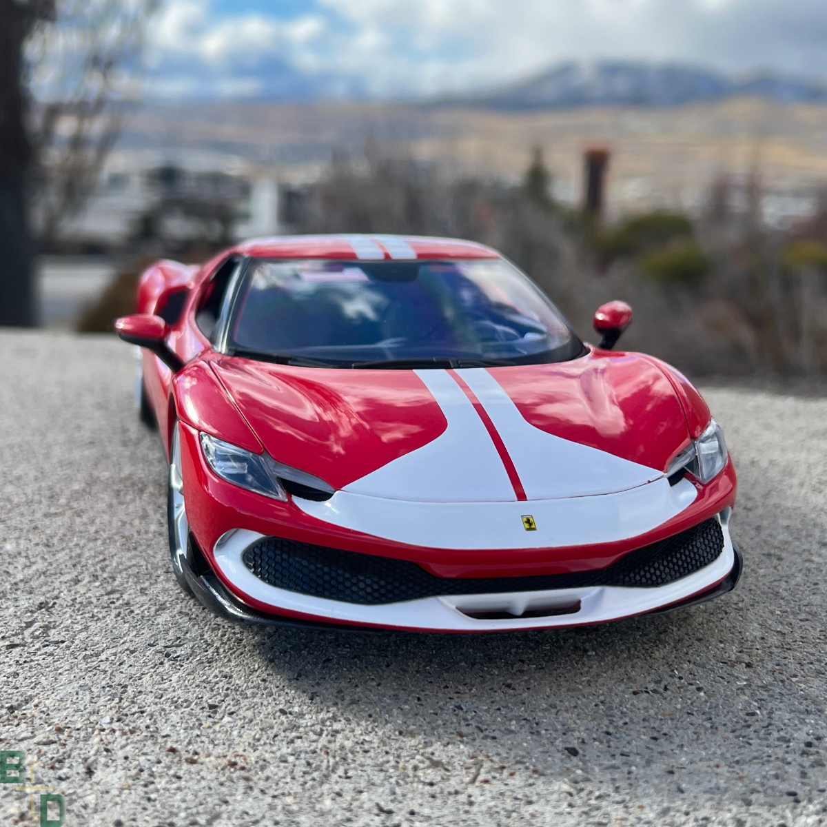 Maisto Ferrari 296 GTB Assetto Fiorano Red
