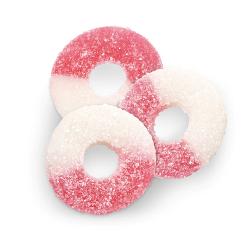 Sour Strawberry Gummy Rings