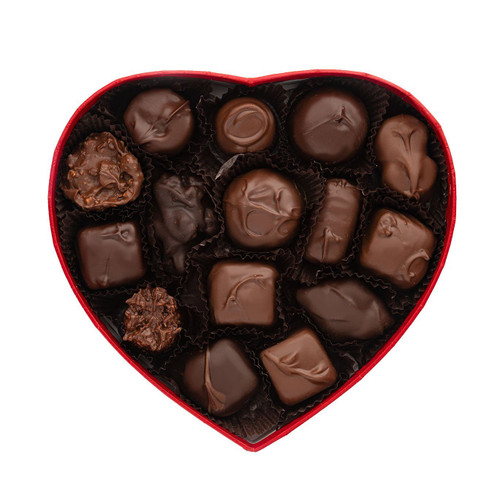 [SUGAR FREE] Heart Chocolate Assortment Gift Box