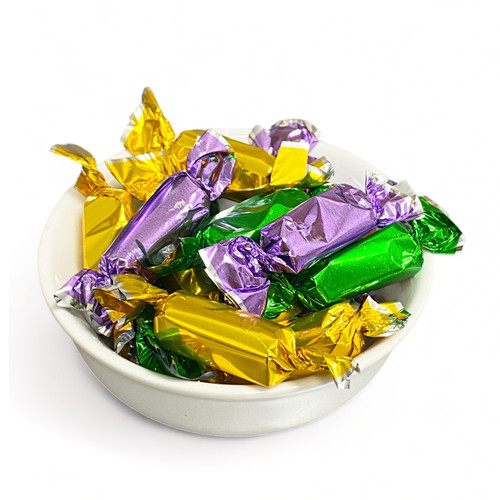 Mardi Gras Caramels