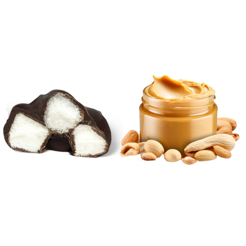 [SUGAR FREE] Chocolate Peanut Butter Marshmallows