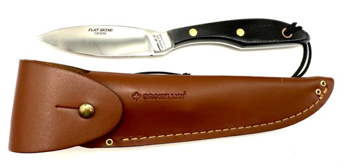 Grohmann #1 Original Design - Stainless - Flat Grind - Micarta