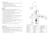 Installation Guide for the Kaya gooseneck sink mixer