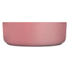 Matte pink round above counter basin