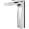 Product image of the Lincoln Tall Basin Mixer in chrome. A tall basin mixer with wave style handle