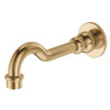 Urban brass traditional fixed bath outlet or basin spout.