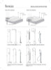 Installation guide for the  Eleanor Floor Mixer & Shower, by Fienza.  page 2