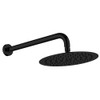 Kaya Wall Arm Shower Set, matte black